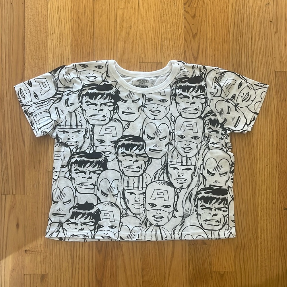 Marvel tee size small